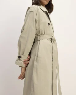 Everlane Jackets & Coats*The ReNew Long Trench Coat Trench Coat Khaki