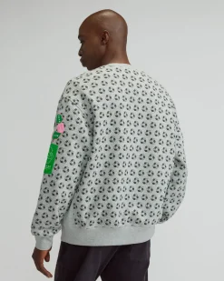 Everlane Shirts|Long Sleeve Shirts*The ReTrack Crewneck Sweatshirt Earth Day Grey Multi