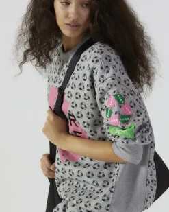Everlane Shirts|Long Sleeve Shirts*The ReTrack Crewneck Sweatshirt Earth Day Grey Multi