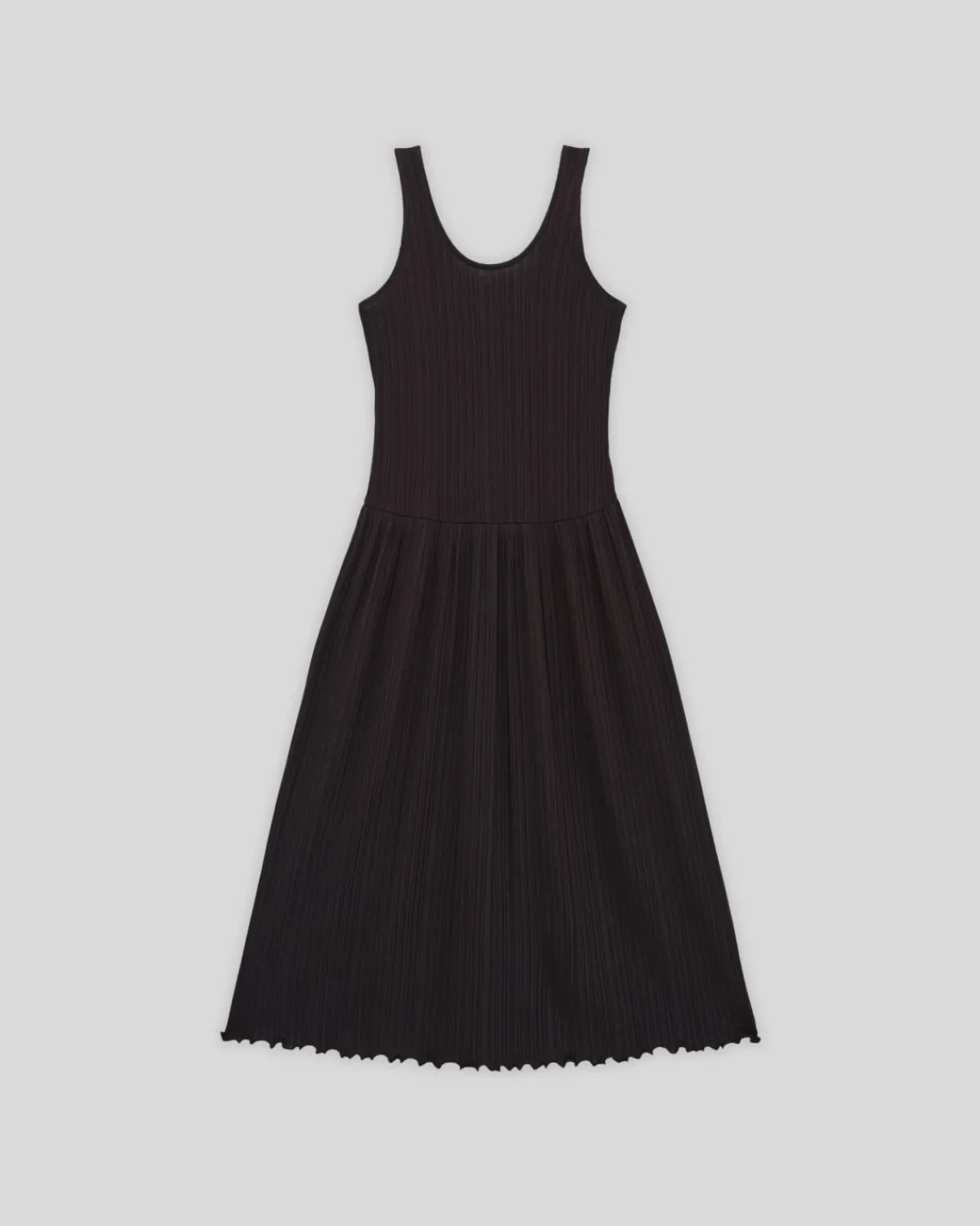 Everlane Dresses*The Rib Soft Knit Scoop-Neck Dress