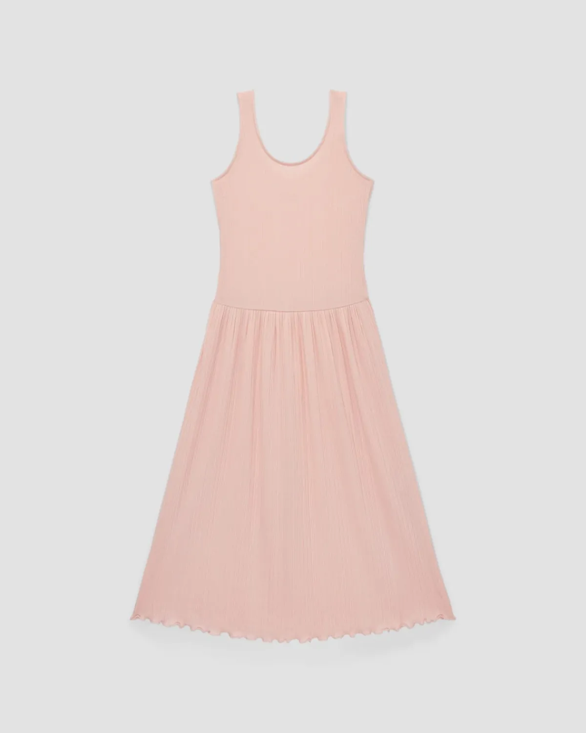 Everlane Dresses*The Rib Soft Knit Scoop-Neck Dress