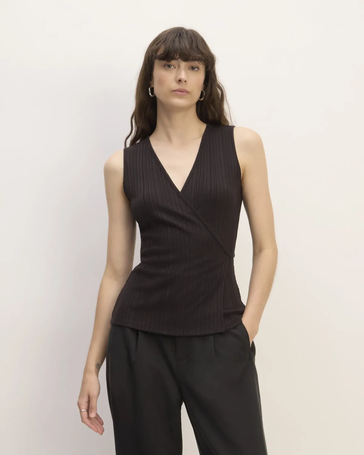 Everlane Tops*The Rib Wrap Top