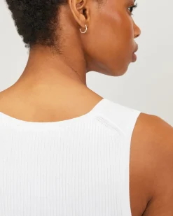 Everlane Sweaters*The Ribbed Cutaway Tank White