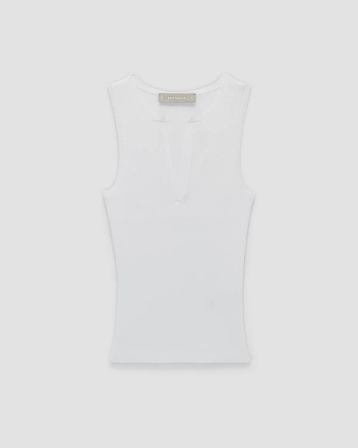 Everlane Sweaters*The Ribbed Cutaway Tank White