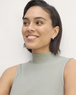 Everlane Tees|Tank Tops*The Ribbed Mockneck Tank