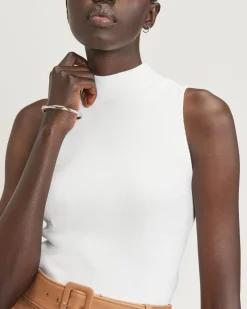 Everlane Tees|Tank Tops*The Ribbed Mockneck Tank