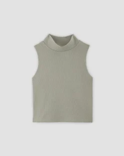 Everlane Tees|Tank Tops*The Ribbed Mockneck Tank