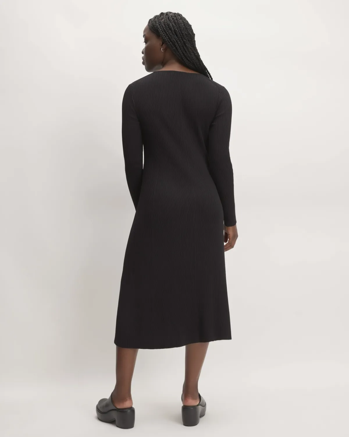 Everlane Dresses*The Ribbed Scoopneck Dress