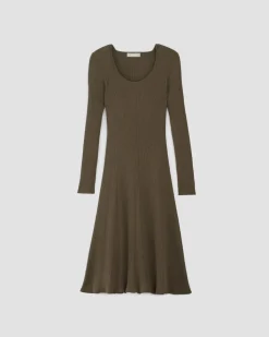 Everlane Dresses*The Ribbed Scoopneck Dress