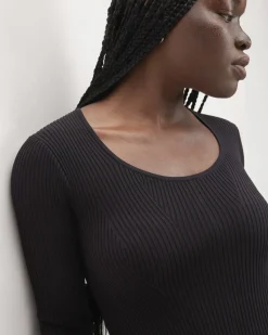 Everlane Dresses*The Ribbed Scoopneck Dress