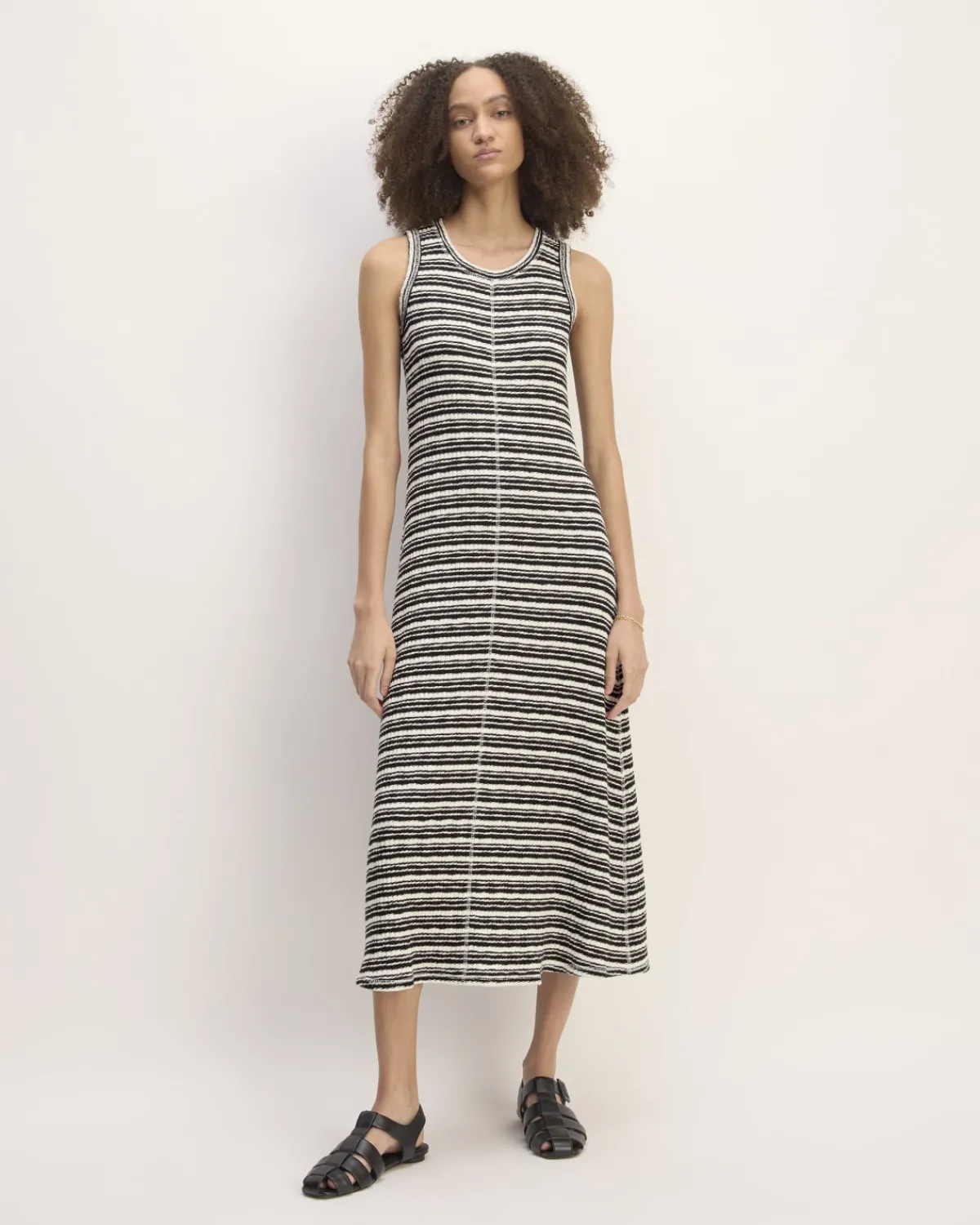 Everlane Dresses*The Rib-Knit A-Line Tank Dress