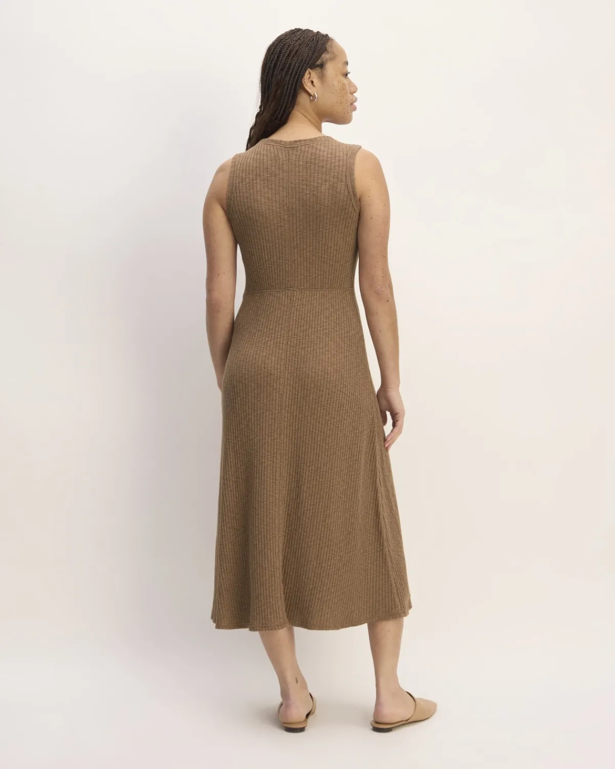 Everlane Dresses*The Rib-Knit A-Line Tank Dress