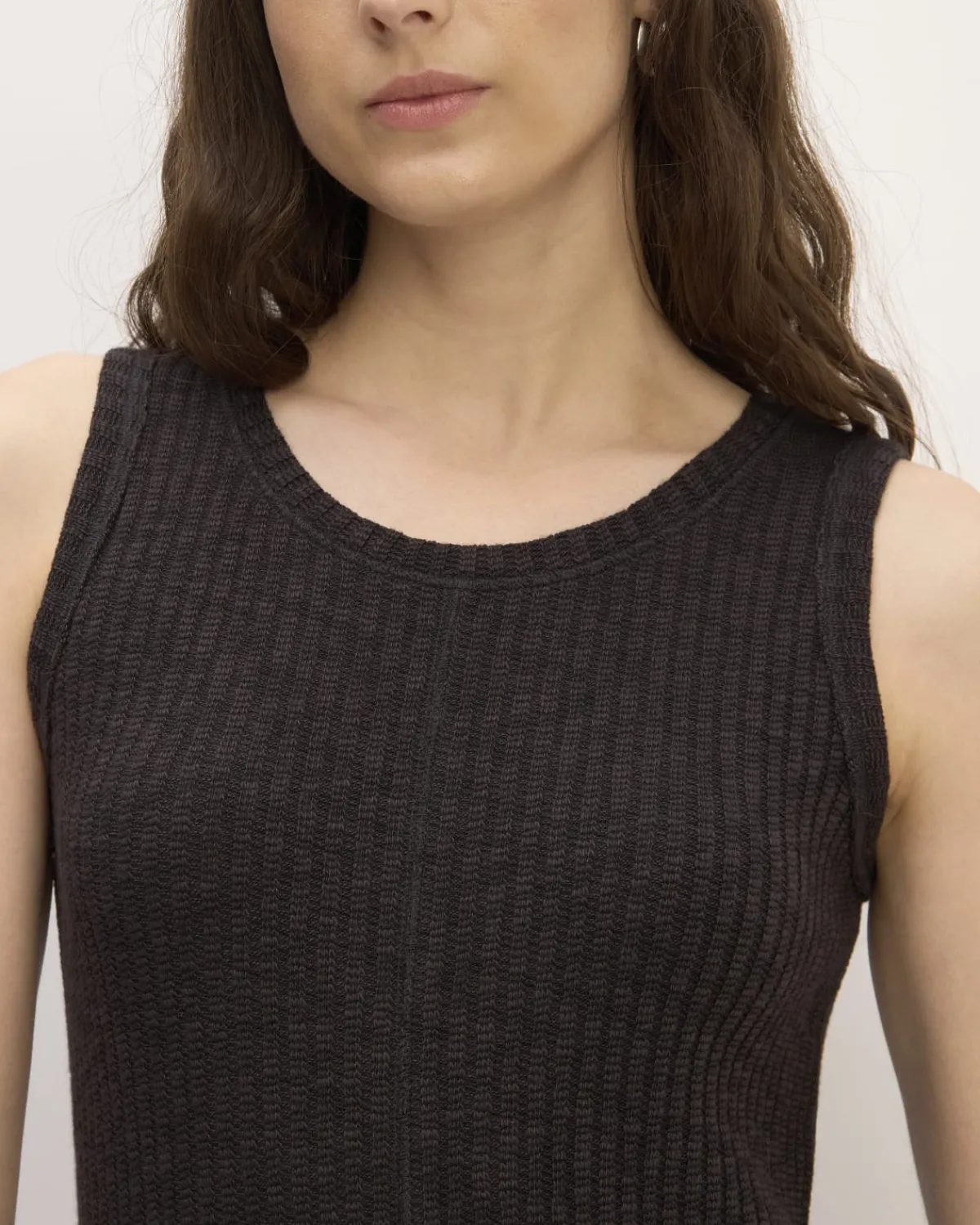 Everlane Dresses*The Rib-Knit A-Line Tank Dress