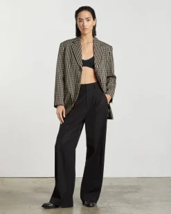 Everlane Jackets & Coats|Blazers*The ’80s Blazer Khaki / Black