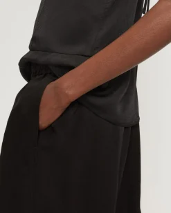 Everlane Pants|Pull-On Pants*The Satin Pull-On Pant