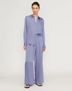 Everlane Pants|Pull-On Pants*The Satin Pull-On Pant