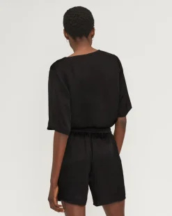 Everlane Tops*The Satin Relaxed Tee