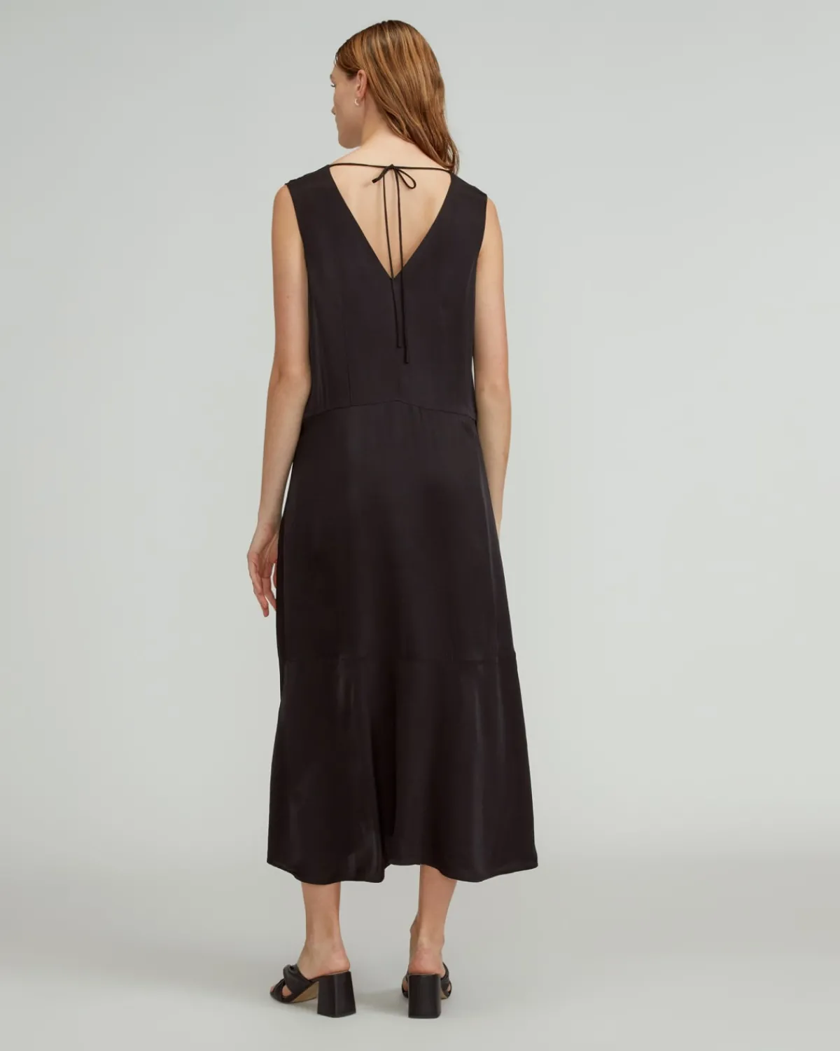 Everlane Dresses*The Satin V-Neck Maxi Dress