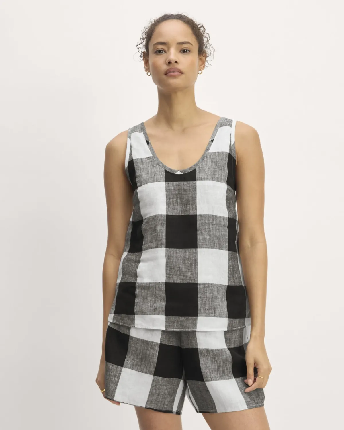 Everlane Tops*The Scoop Tank in Linen