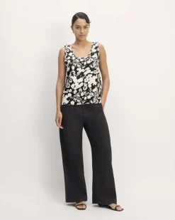 Everlane Tops*The Scoop Tank in Linen