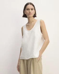 Everlane Tops*The Scoop Tank in Linen