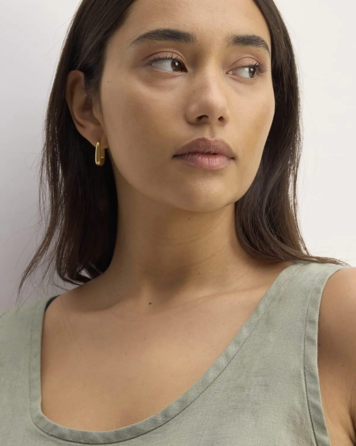 Everlane Tops*The Scoop Tank in Linen