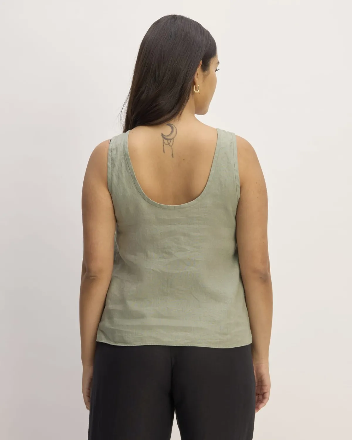 Everlane Tops*The Scoop Tank in Linen