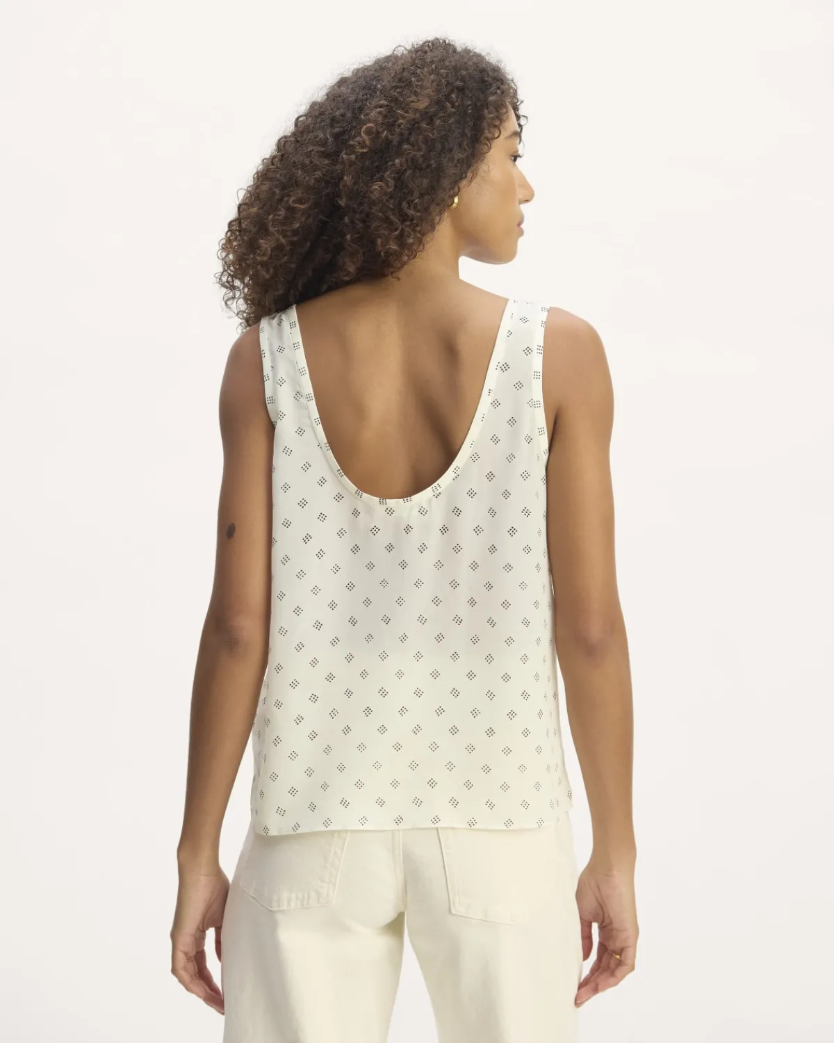 Everlane Tops*The Scoop Tank in Washable Silk