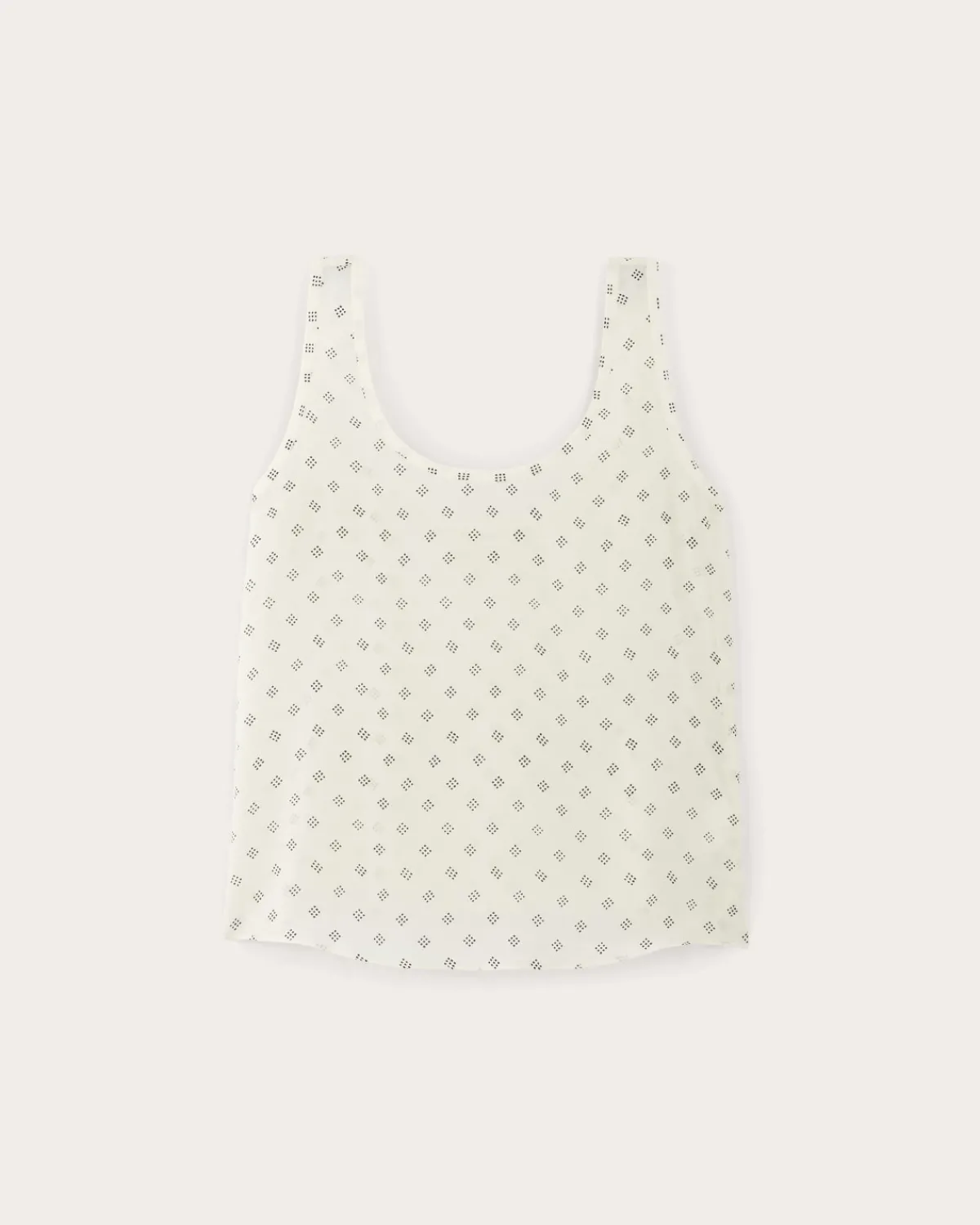 Everlane Tops*The Scoop Tank in Washable Silk