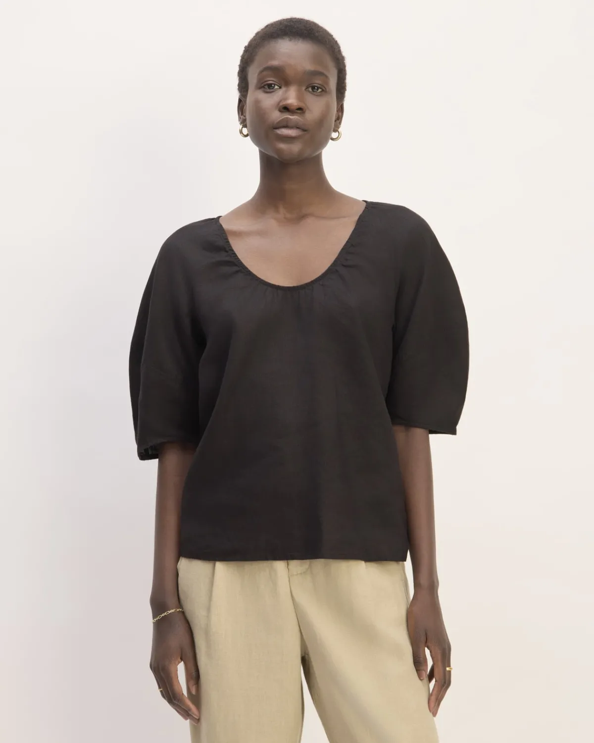 Everlane Tops*The Scoop Top in Linen