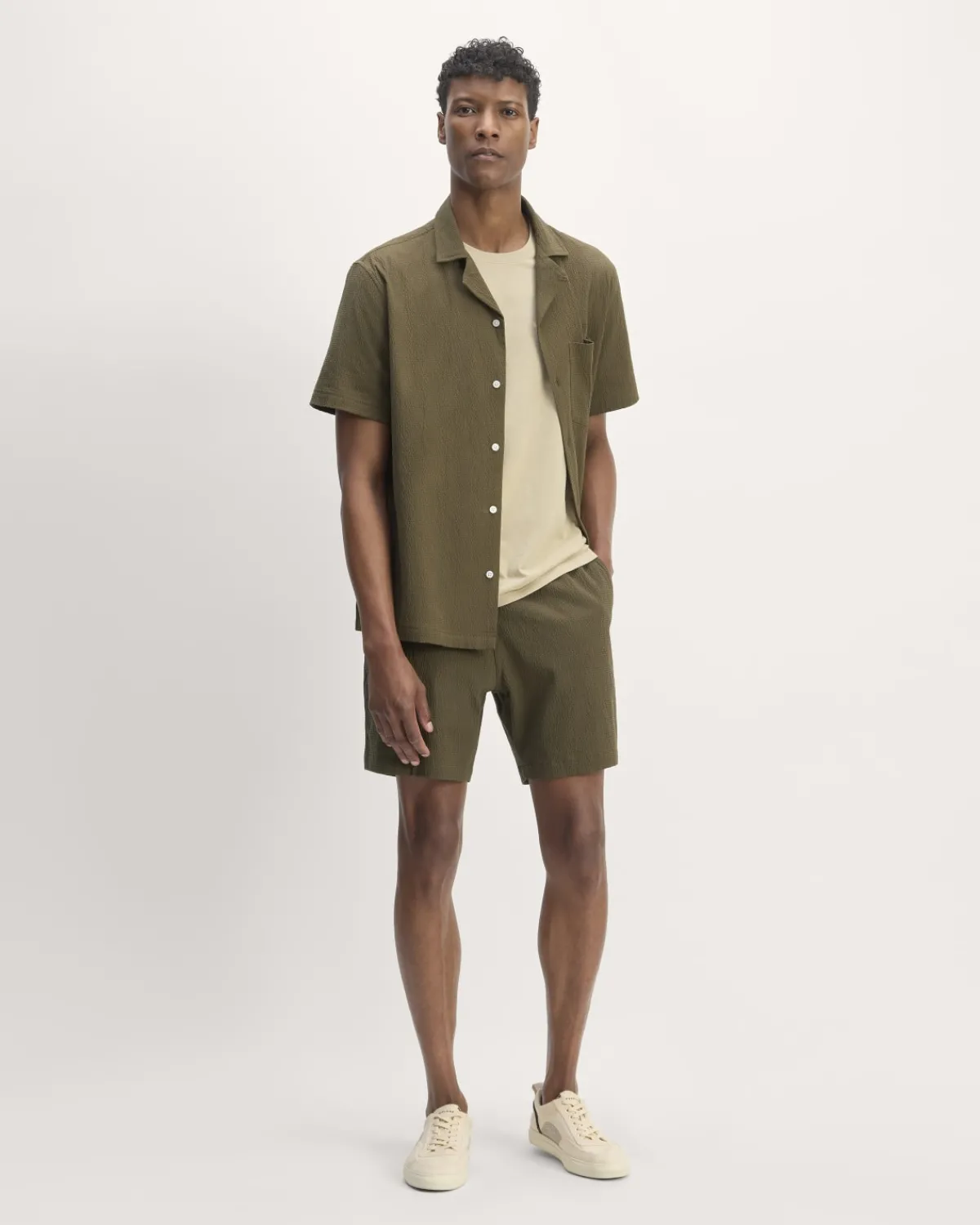 Everlane Shirts|Short Sleeve Shirts*The Seersucker Short-Sleeve Shirt