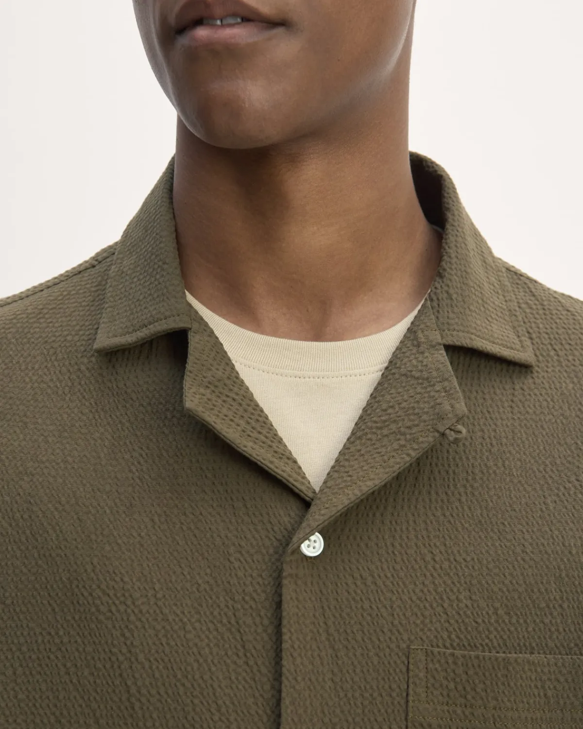 Everlane Shirts|Short Sleeve Shirts*The Seersucker Short-Sleeve Shirt
