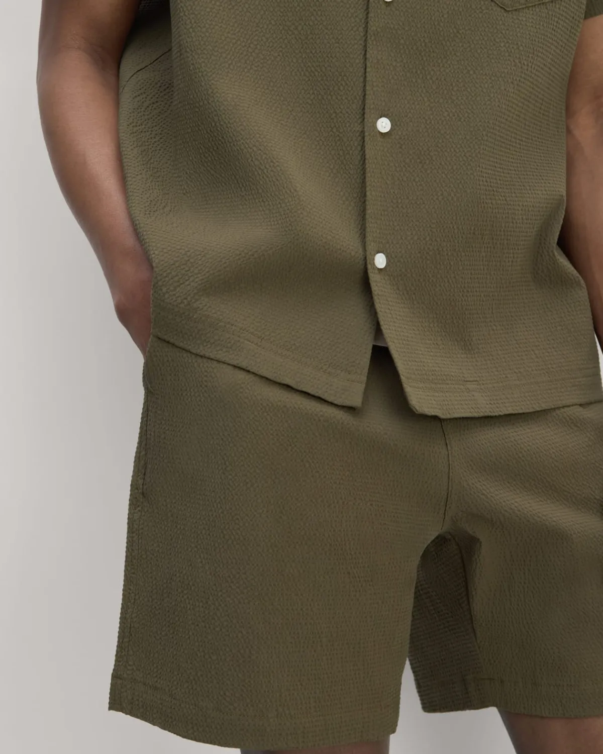 Everlane Shirts|Short Sleeve Shirts*The Seersucker Short-Sleeve Shirt