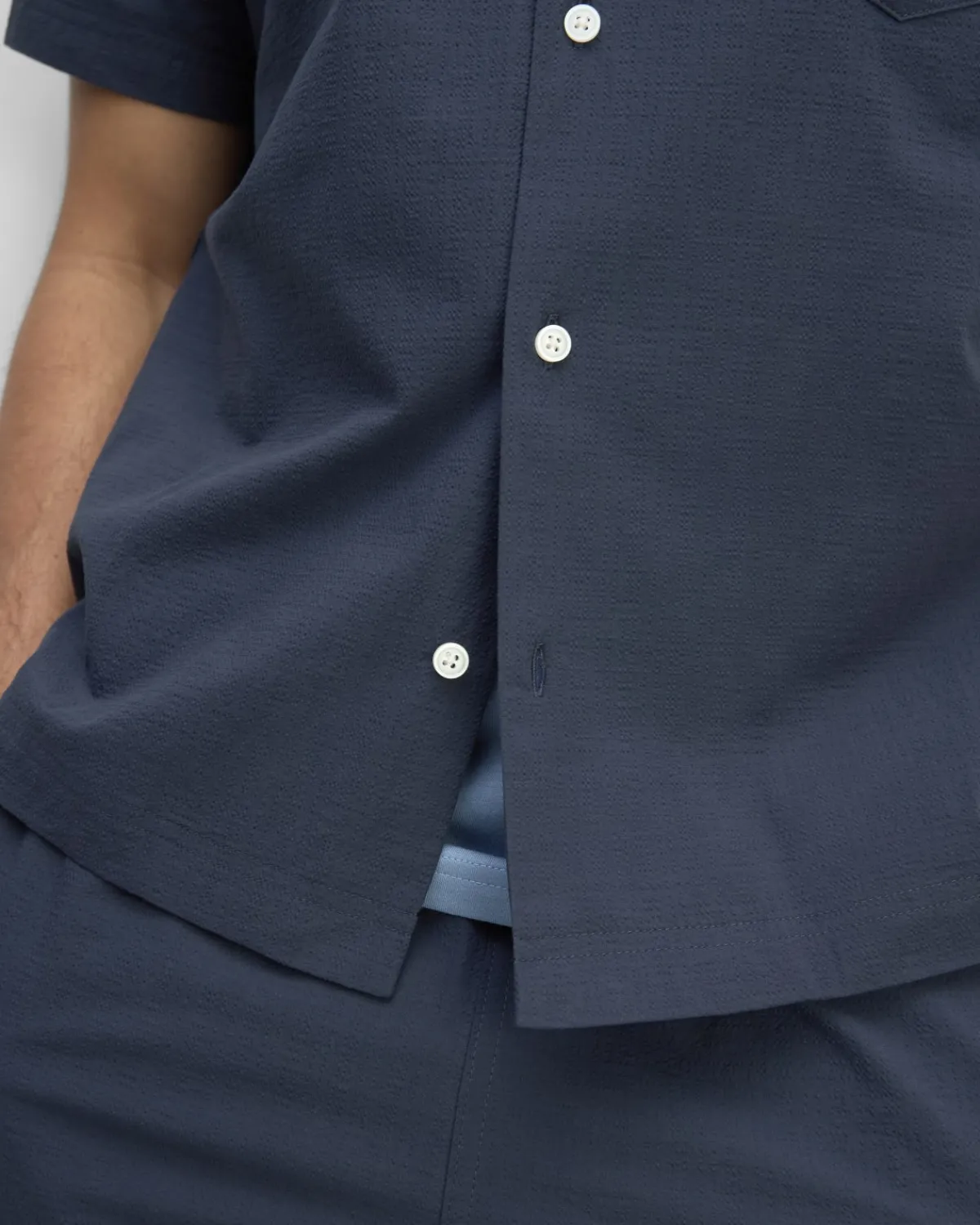 Everlane Shirts|Short Sleeve Shirts*The Seersucker Short-Sleeve Shirt