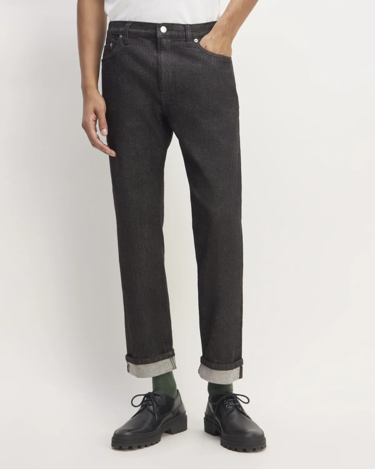 Everlane Jeans|Straight Jeans*The Selvedge Straight Fit Jean