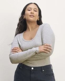 Everlane Tees|Long Sleeve Tees*The Shimmy Long-Sleeve Tee