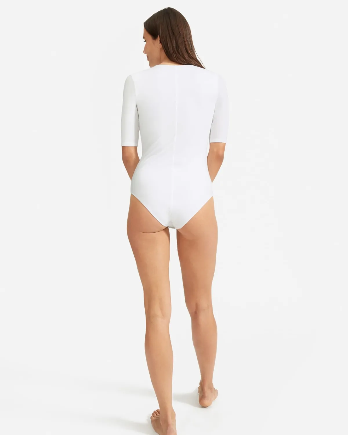 Everlane Bodysuits|Tees*The Short-Sleeve Crew Neck Bodysuit White