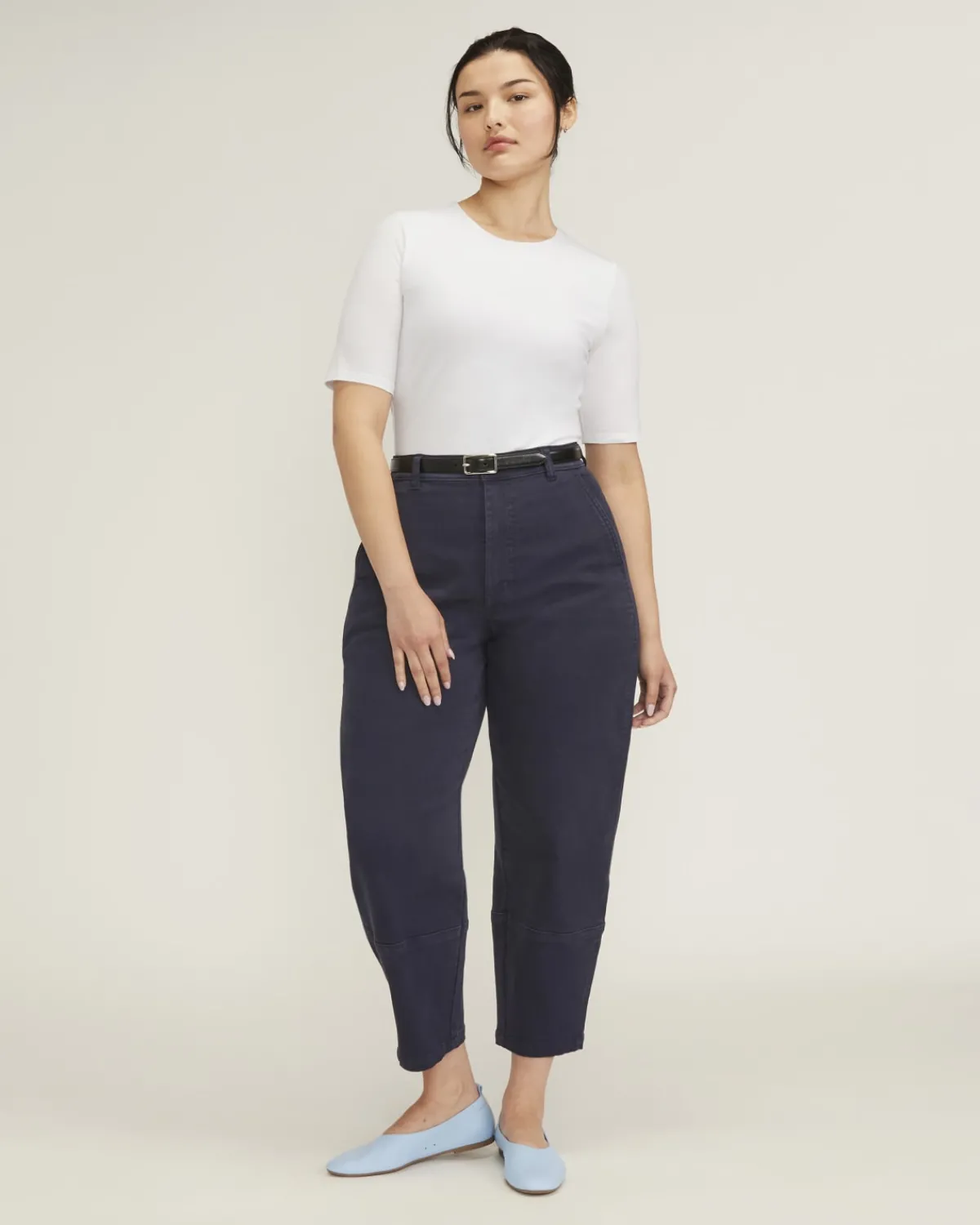 Everlane Bodysuits|Tees*The Short-Sleeve Crew Neck Bodysuit White