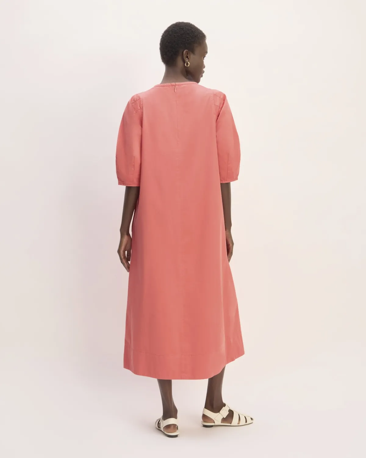 Everlane Dresses*The Short-Sleeve Puff Midi Dress