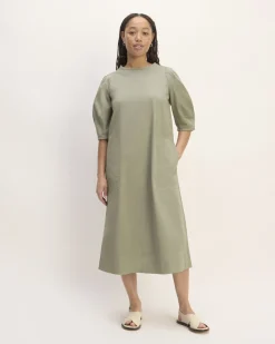 Everlane Dresses*The Short-Sleeve Puff Midi Dress