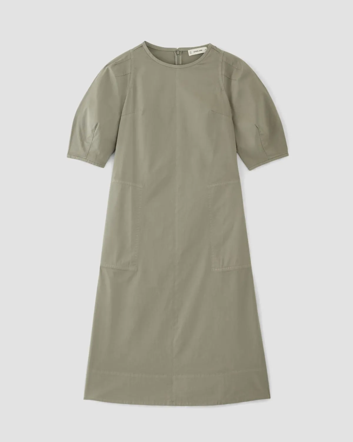 Everlane Dresses*The Short-Sleeve Puff Midi Dress