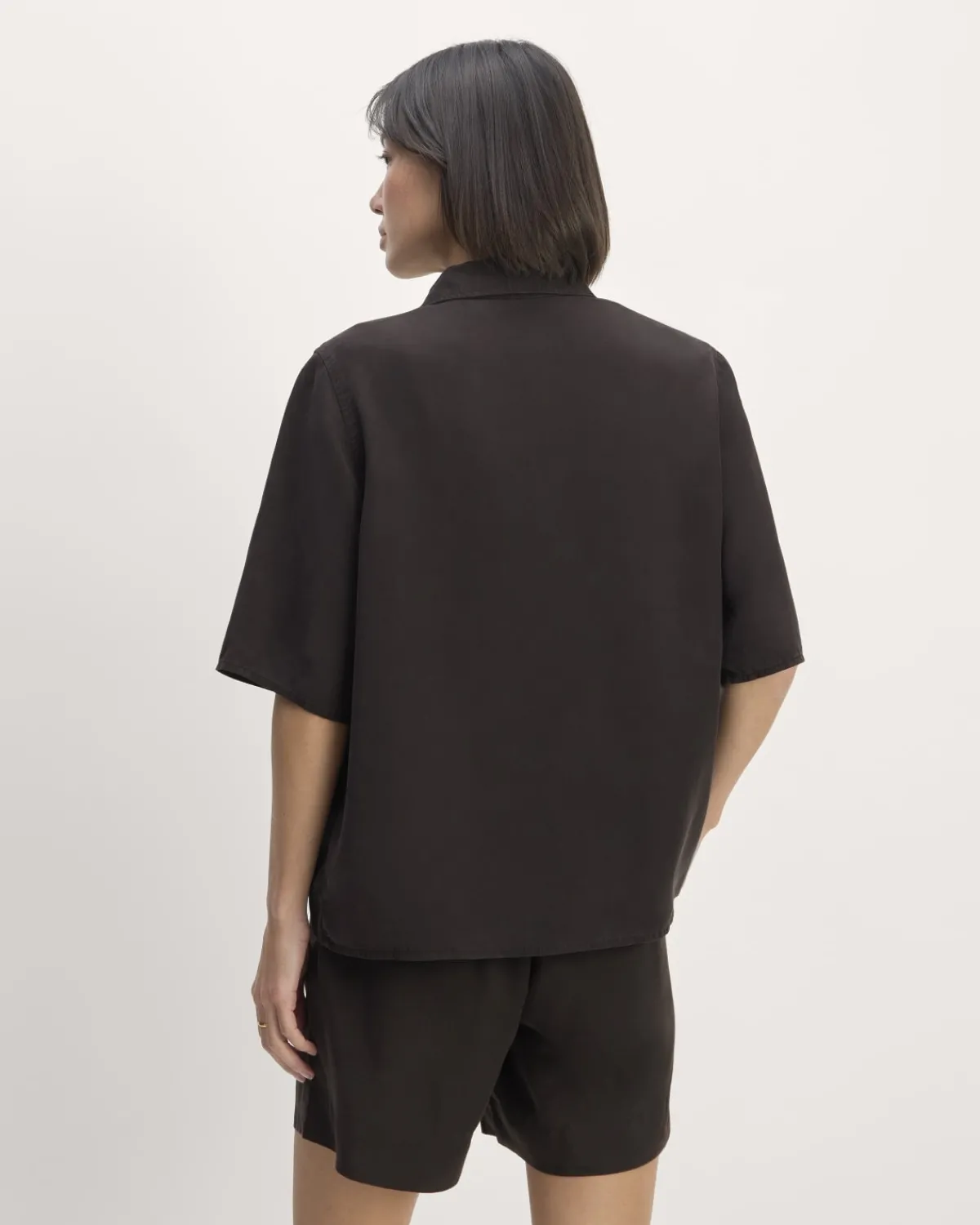 Everlane Tops*The Short-Sleeve Shirt in Butterlite