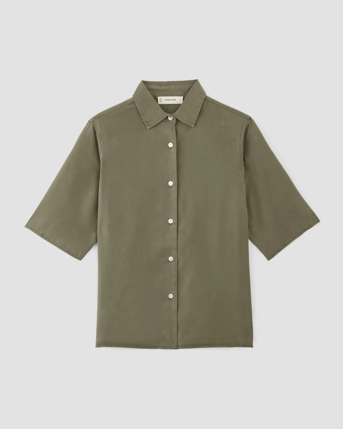 Everlane Tops*The Short-Sleeve Shirt in Butterlite