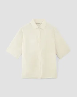 Everlane Tops*The Short-Sleeve Shirt in Butterlite
