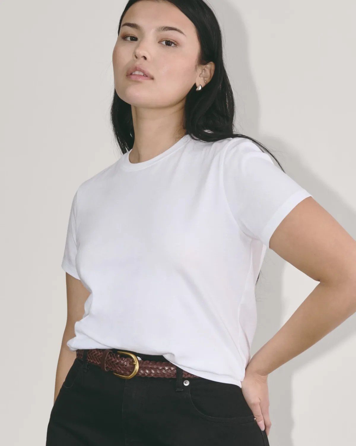 Everlane Tees|Short Sleeve Tees*The Slim Crew in Essential Cotton