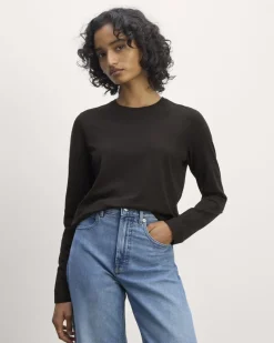 Everlane Tees|Long Sleeve Tees*The Slim Long-Sleeve Crew in Essential Cotton