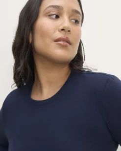 Everlane Tees|Long Sleeve Tees*The Slim Long-Sleeve Crew in Essential Cotton
