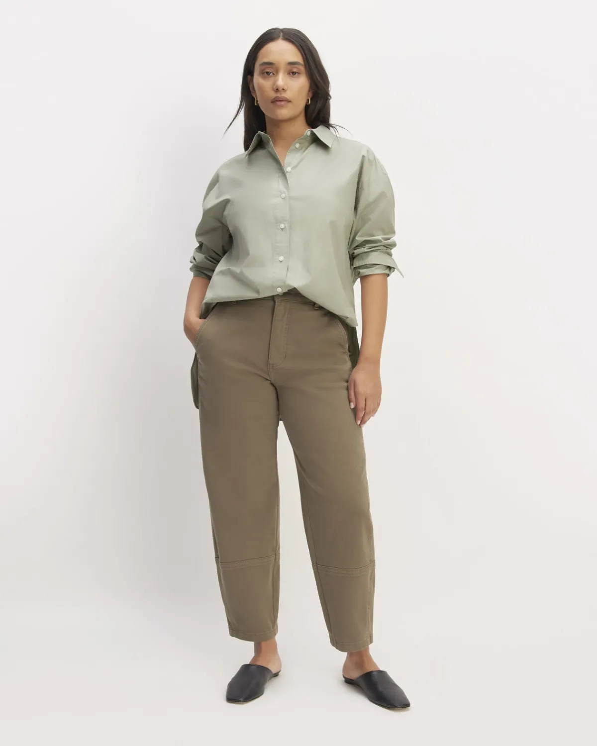 Everlane Tops*The Supima® Cotton Boyfriend Shirt