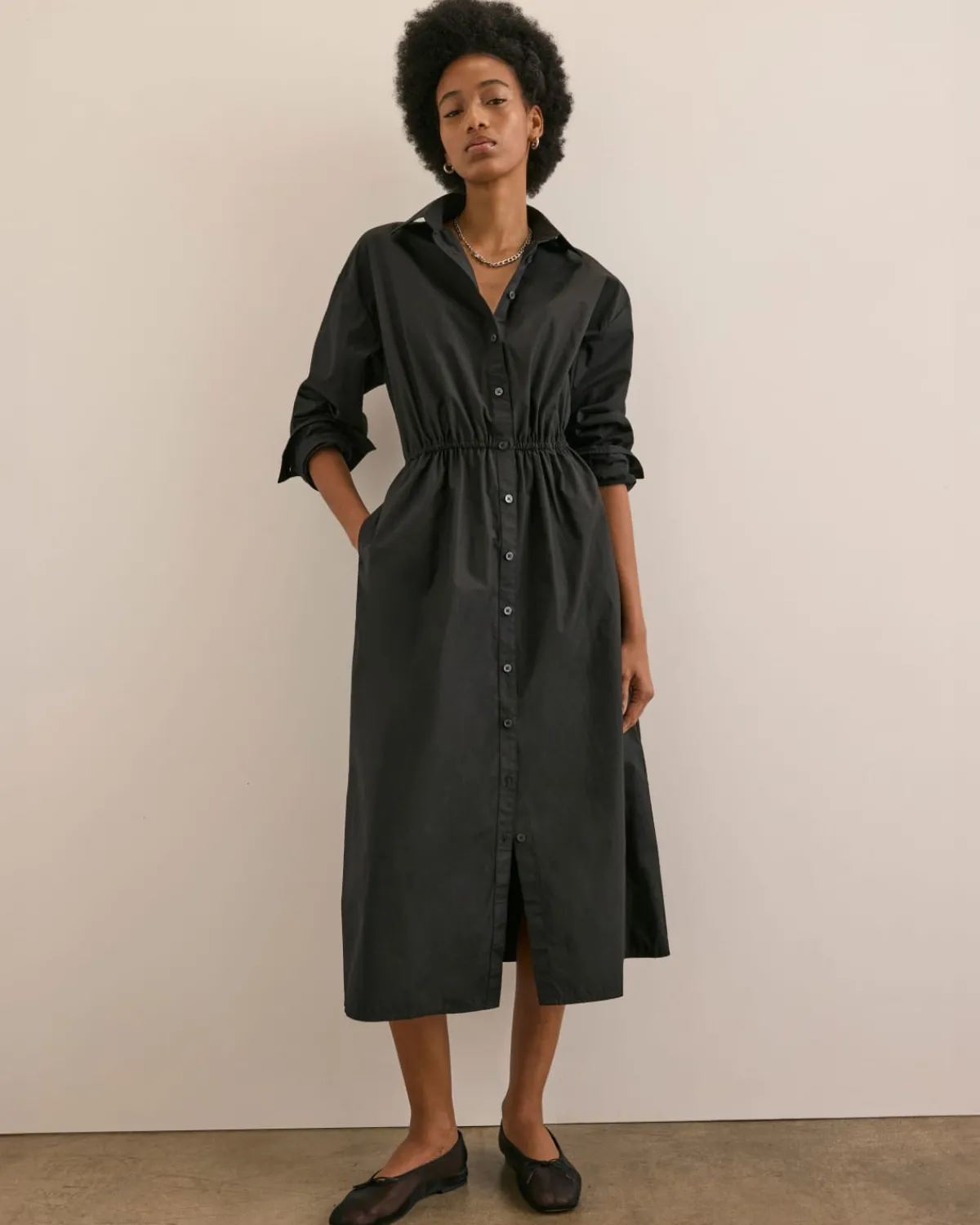 Everlane Dresses*The Supima® Cotton Midi Shirt Dress