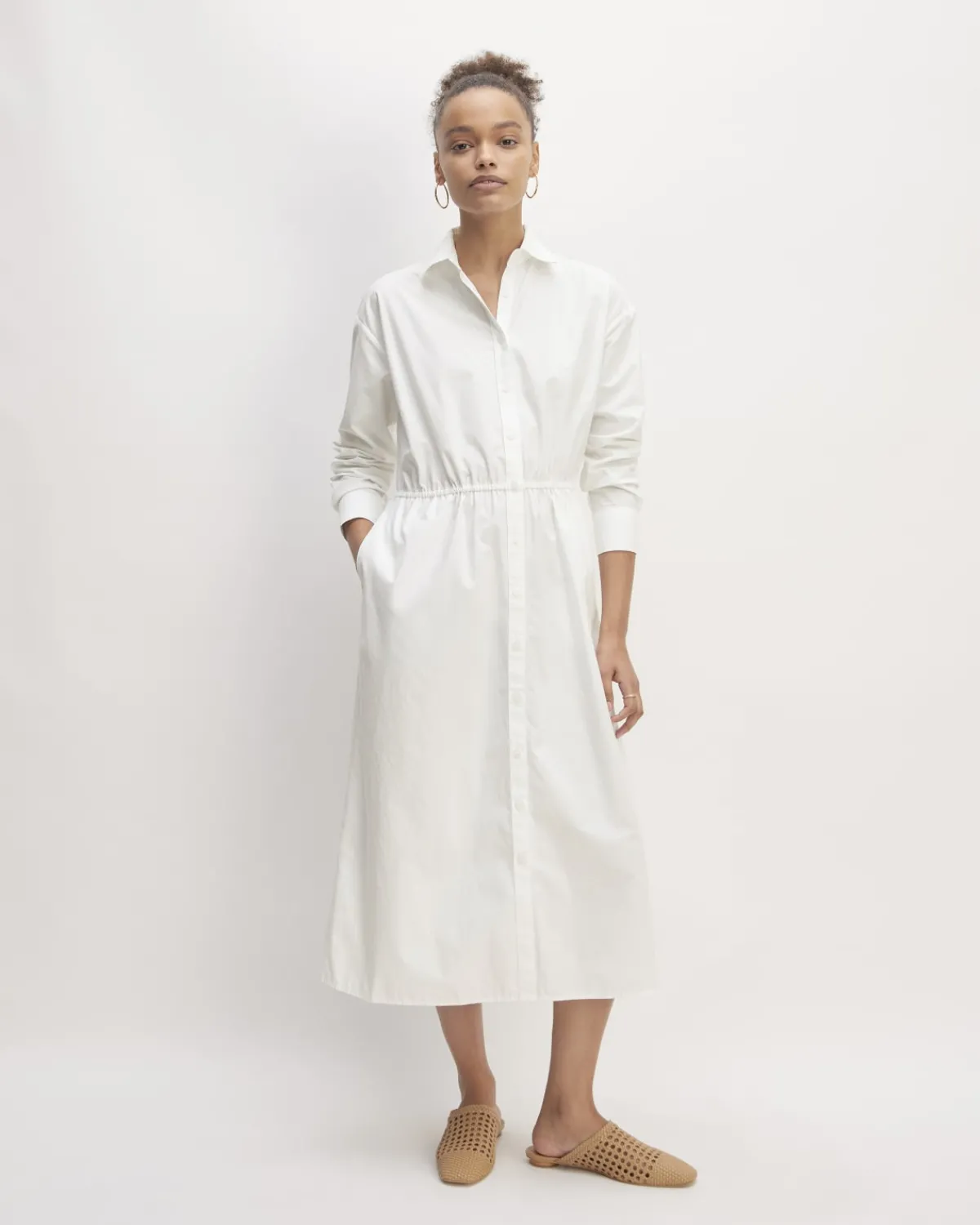 Everlane Dresses*The Supima® Cotton Midi Shirt Dress
